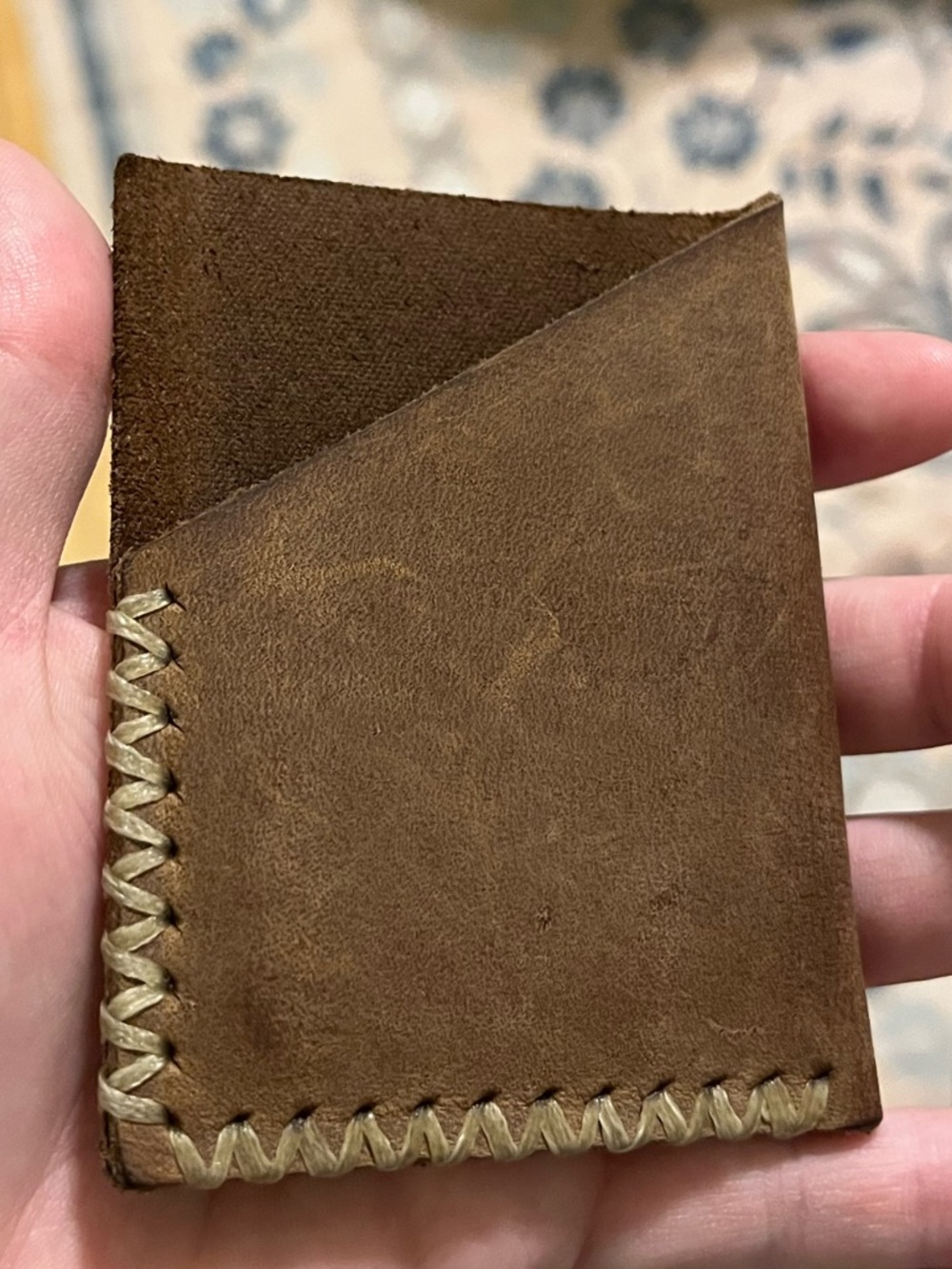 Handmade Real Leather Card Holder